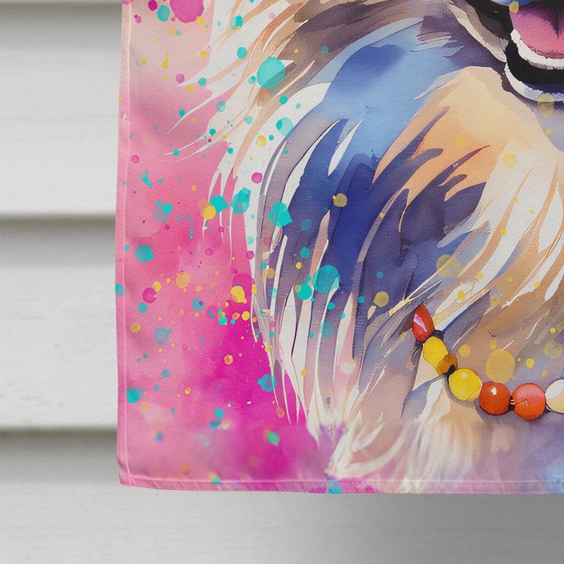 Drapeau de la maison Hippie Dawg, Spitz loup