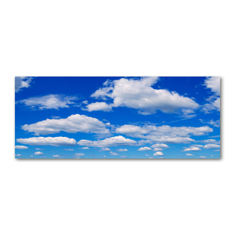 Clouds In The Sky - Wrapped Canvas Print