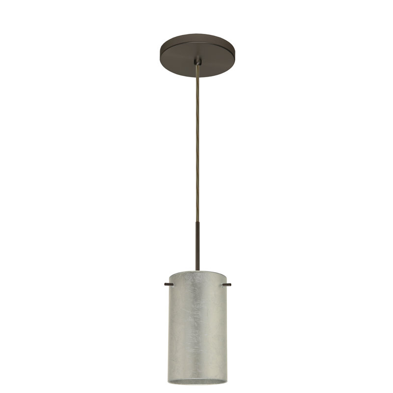 Martinson 1 - Light Single Pendant, Bronze, Opal Matte, Incandescent or Xenon
