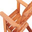 Chaise Adirondack en bois pour enfants