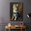 ANIMALS Series CLXII - Toile tendue avec châssis Premium - Prêt à être accroché-646818884