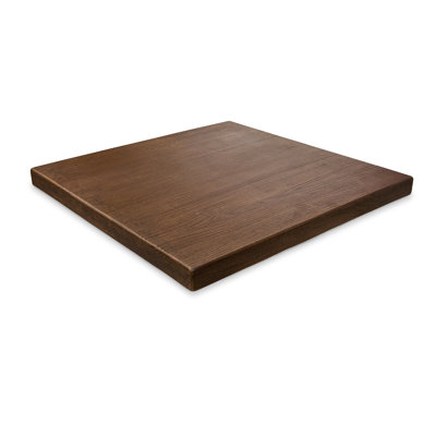 Plank WoodForm Concrete® Round Square Edge Table Top
