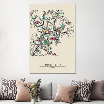 Carte de Thailande, par Ayse Deniz Akerman
