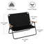 Double chaise de camping pliante, causeuse, canapé de camping portable