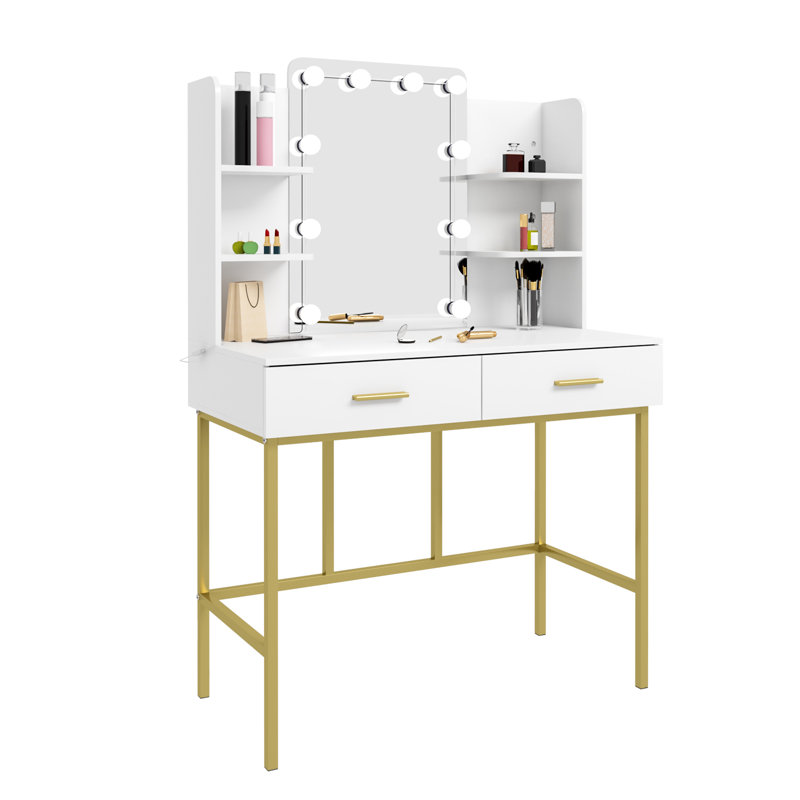 Ahlivia Dressing Table with Mirror