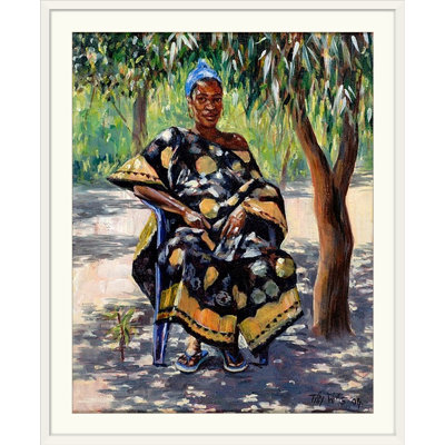 « femme assise », reproduction d’art sur 2004 Tilly Willis