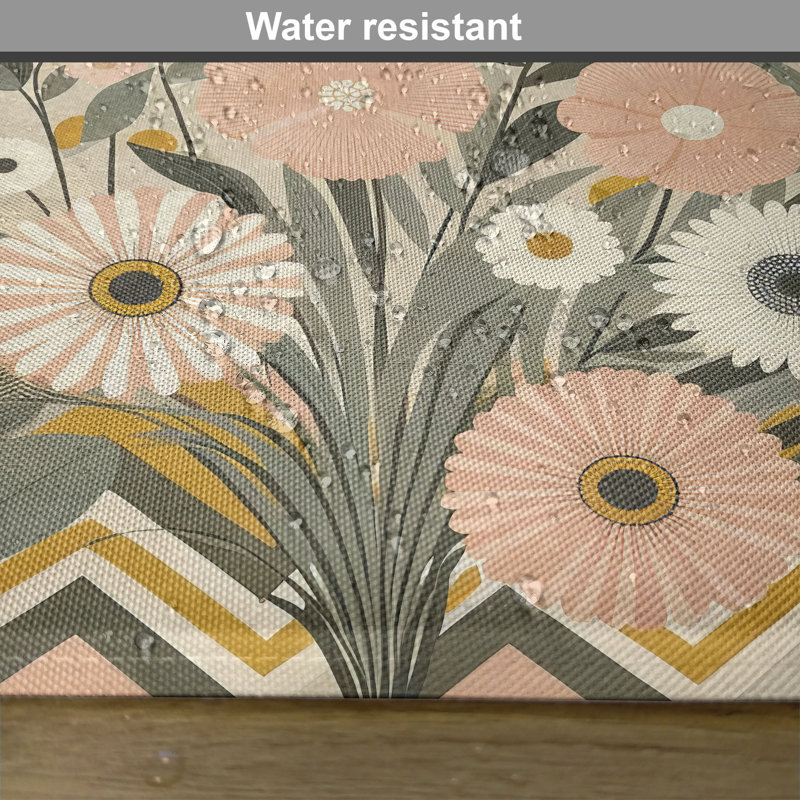Ensemble de 4 napperons Ambesonne Floral Eucalyptus