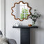 Miroir d'appoint en bois avec cadre unique
