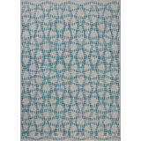 Chatwin Fog / Teal Reversible Indoor / Outdoor Area Rug
