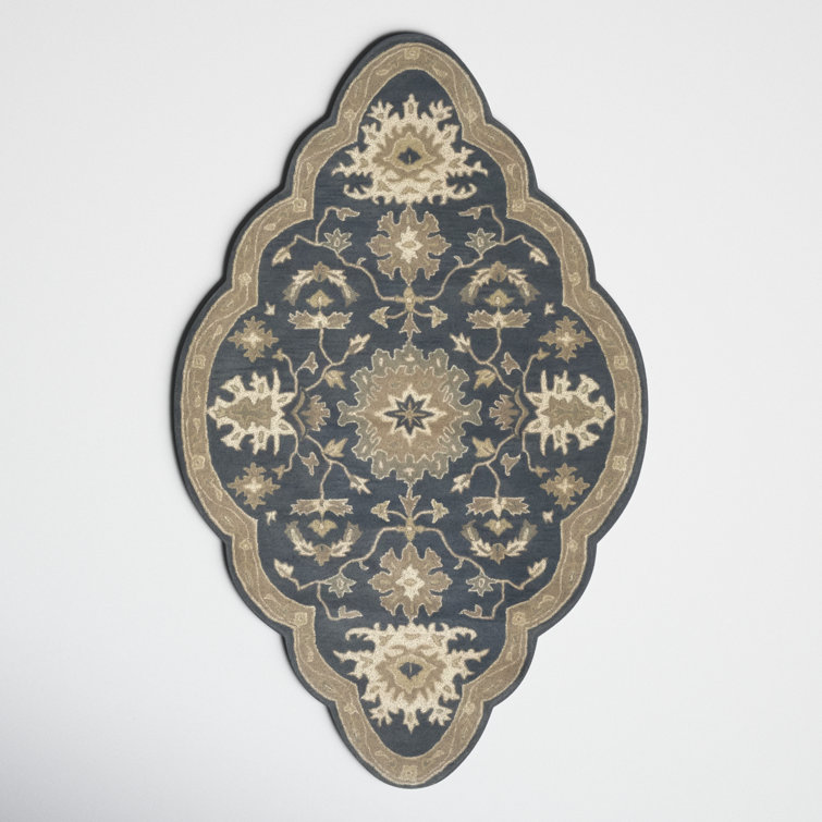 Arden Hand Tufted Wool Floral Indoor Rug