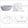 59'' Solid Surface Matte Tub, Freestanding Solid Surface Resin Stone Bathtub, Solid Surface Matte White Soaking Tub,Free Standing Tub With Overflow And Pop-Up Drain, Matte White