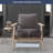 Dez 28.35" W Linen Armchair Upholstered-373104572