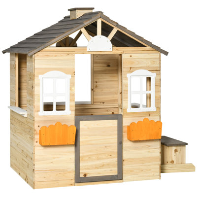 Playhouse For Kids Outdoor Garden Pretend Play Games