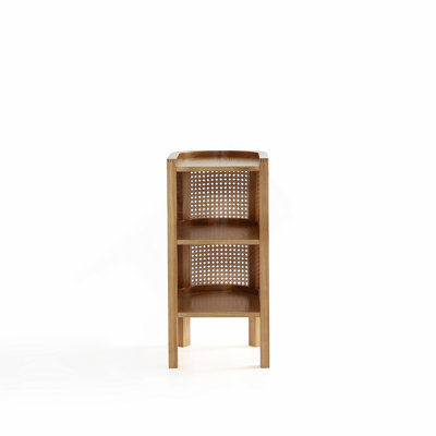 Natural Finish Birch Wood End Table | Gift Idea