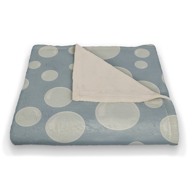 Hand Woven Throw Blanket, Blue