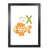 Black Grain Frame selected
