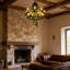 Luminaire suspendu Vintage Green Country