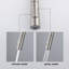 Robinet de cuisine tactile avec douchette extractible-126749254
