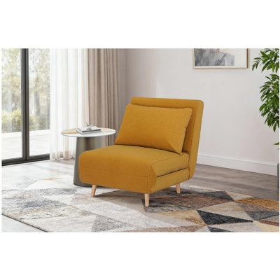 Max Sofa Bed– 3 in 1 Upholstered Accent Chair Bed-Convertible Sleeper Sofa Chair