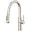 Corsano Contemporary Pull Down Kitchen Faucet with Squeeze Sprayer Low Spout and ST Series Handle-1448295401