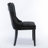 20" H Velvet Upholstered Oak Parsons Chair-1427193251