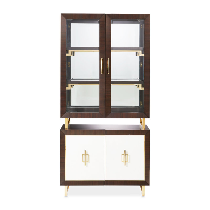 Belmont Place Lighted China Cabinet