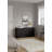 4-Piece Bedroom Set, Black-1865491027