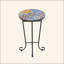 Charmante table d'appoint de patio au design distinctif pour l'extérieur et l'intérieur