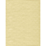 Hand Knotted Striped Area Rug in Beige/Ivory