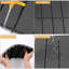 Carreaux de terrasse polyvalents et emboîtables pour une utilisation extérieure et intérieure, idéal pour divers espaces et une installation facile-116816470