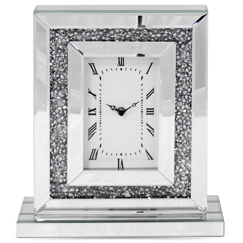 Quartz movement / Crystal Tabletop Clock