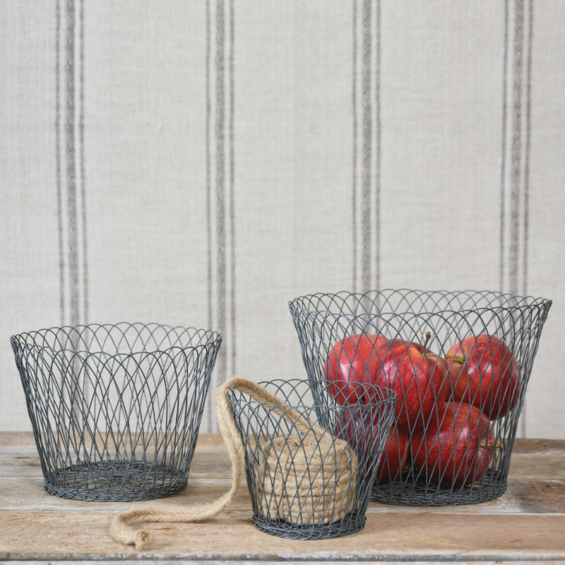 Panier en tulle