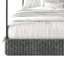 Lit plateforme en métal avec tiroirs de rangement en velours côtelé-400645394-400645398