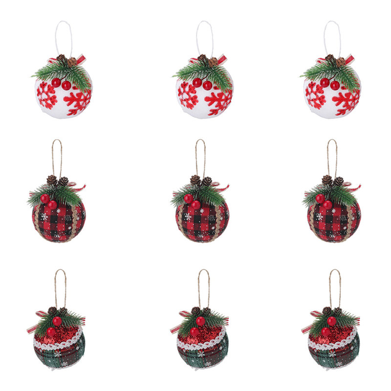 8cm Fabric Furniture Bauble