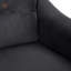 Causeuse rembourrée en chenille haute avec structure en bois franc robuste et coussins de soutien en mousse pour une vie moderne-1437607894