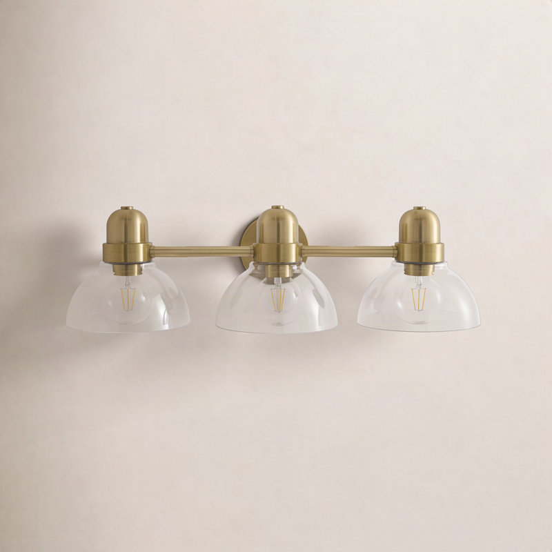Muri Solvoro Wall Sconce, 3 Lights, 7" H x 25" W x 8.5" D