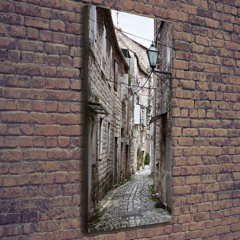 Street Of Croatia - Wrapped Canvas Print