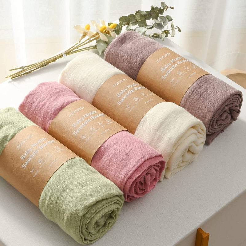 Rayonne de bambou emmailloté, Multicolore