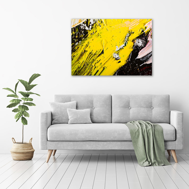Abstraction Texture - Wrapped Canvas Print
