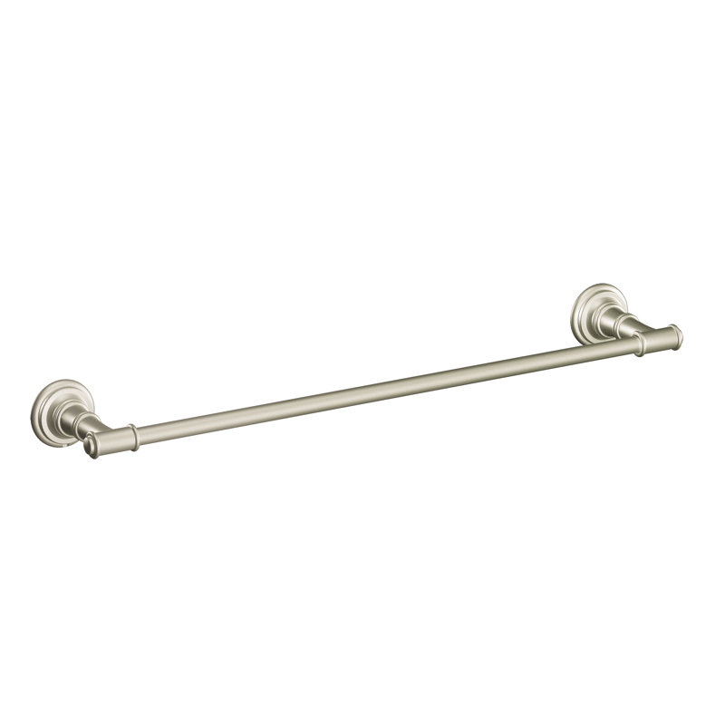 Ellsworth 18" Wall Mounted Towel Bar, Brushed Nickel