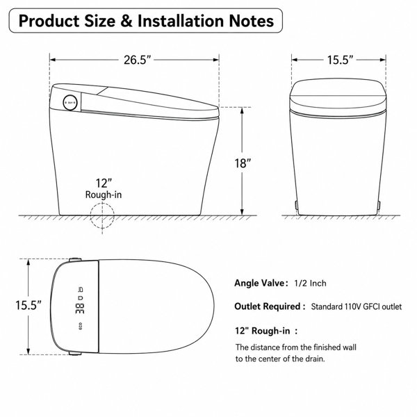 Dimensions du produit