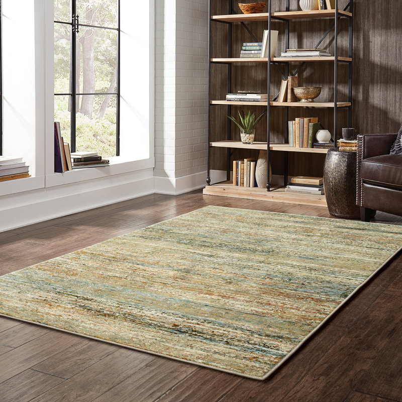 Abstract Indoor Rug, Rectangle 5'3" x 7'3"