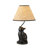 Upward-Looking Cat Table Lamp