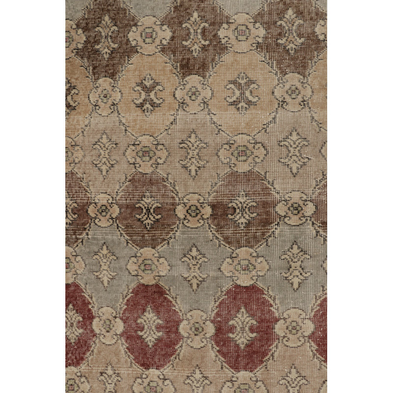 Vintage One-of-a-Kind 3'6X9'2 Hand Knotted Area Rug