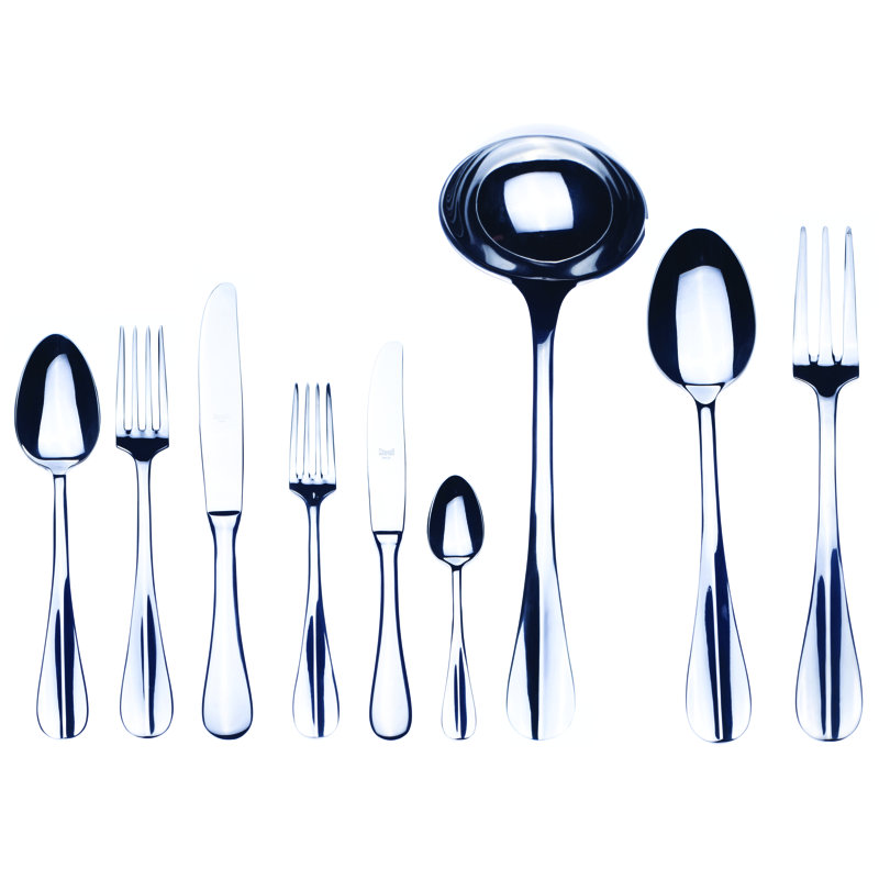 Roma 75 Piece 18/10 Stainless Steel Cutlery Set