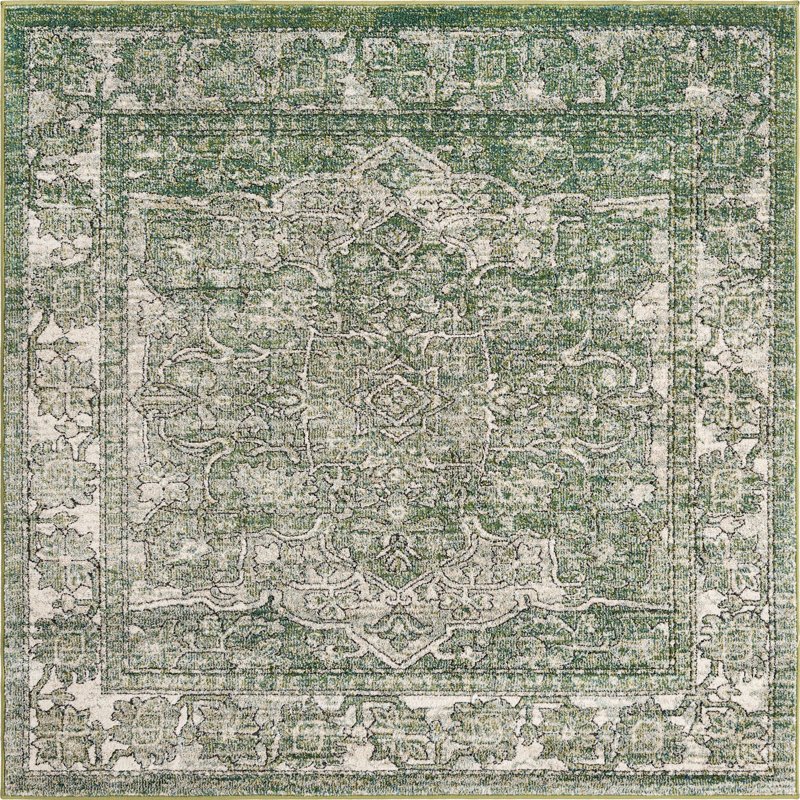 Mekalah Oriental Indoor Rug, Square 6'