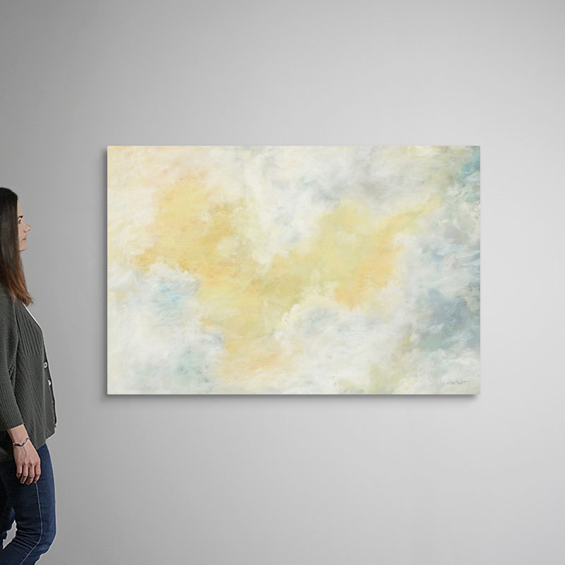 «Golden Sky 01» par Lisa Audit - reproduction d'art, Toile tendue, H 40 po x l 60 po x P 1,25 po