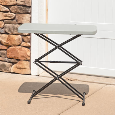 Rectangular Adjustable-Height Dining Table