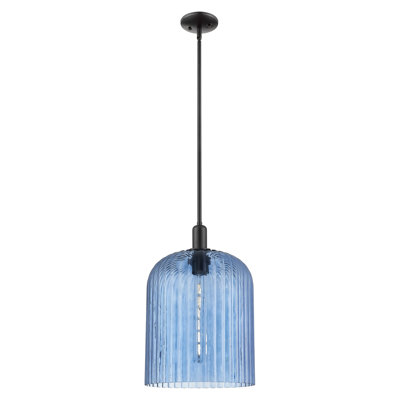 Downtown Urban - Bridal Veil - 1 Light Stem Hung Mini Pendant