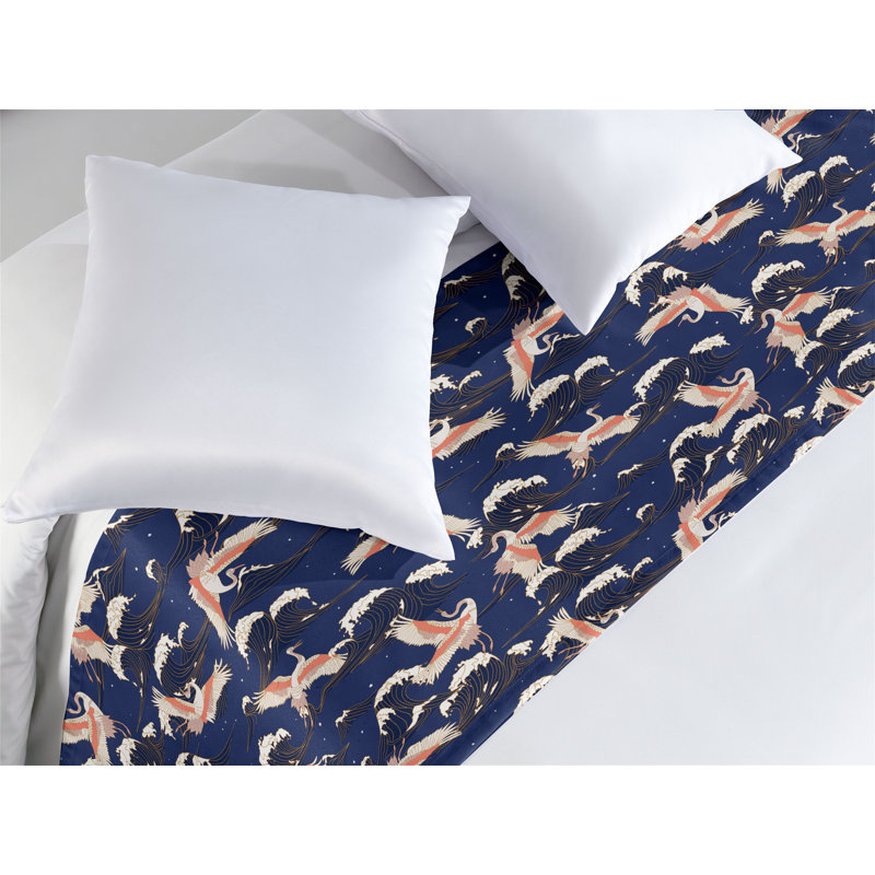 Foulard de lit japonais Ambesonne, Très grand lit